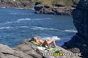 Rough Anal 3Some Fuck Petite Brunette Outdoor