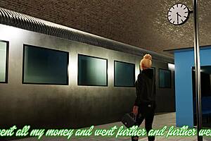 Blonde shelly homecoming double penetration deepthroat