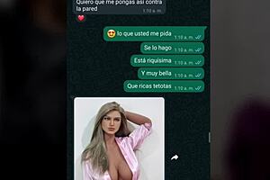 Whatsapp chat with teacher turns hot at night.