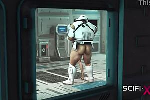 porn wars super intergalactic adventure with alien encounters in the universe