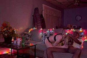 Shy Blonde Teen's First Big Black Cock Encounter with Bigdaddykj