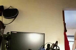 hey, girlfriend cleans and changes, but what's next in this kinky pov?