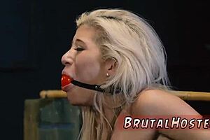 I, Cristi Ann, am dominating this bimbo with my big tits, but she's bound and all sexy like, you know?