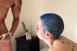 argentina got so horny she shot a load on my dick