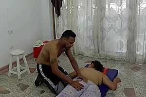 What A Great Physique My Stepson Has! We Exercise With A Delicious Fuck In The Living Room - Full Story!