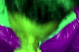 Ebony Bitch Gives Intense Blowjob