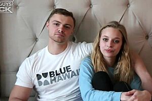 Blondes have sex with hot college teens