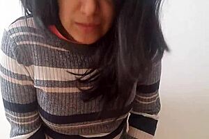 Latina Masturbating in Public!