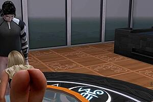 threesome on beach evokes wild emotions