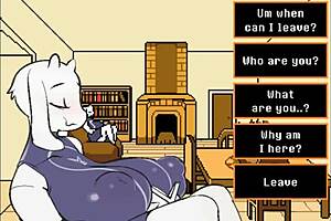 i caught tori masturbatin loudly in uddertale parody