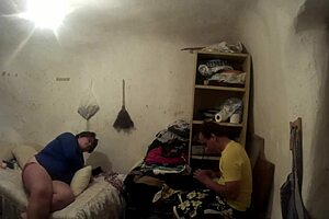 Shaved Brunette Cleo Throat Fucks Hard Cock On Webcam