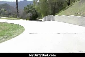 cute april reid screams as stepdad fucks her hard