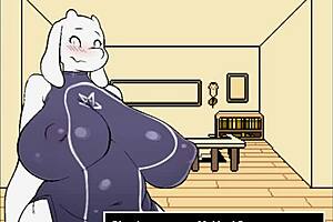 i caught tori masturbatin loudly in uddertale parody