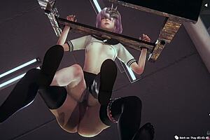 Hey, wanna see doggystyle action bent over like in anime hentai?