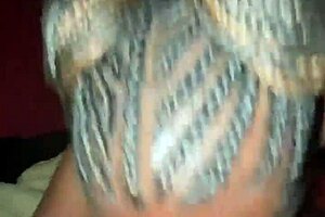 ebony woman gives sloppy oral to big black cock