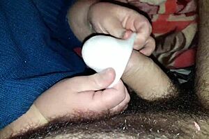 Pov amateur blowjob and cum with tenga egg masturbator