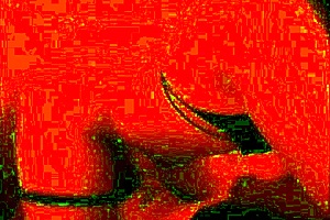 Lauren Areiza gets naked and shows natural tits in four positions