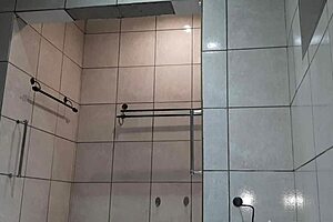 My freak stepson came runnin in the room needin his cock sucked by bbw