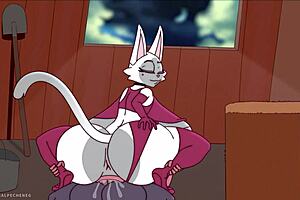 Cat furry commission turns into wild fun