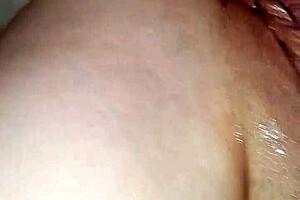 Wife takes monster cock deep in tight pussy for creampie