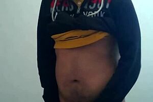 I masturbate nude in the office bathroom