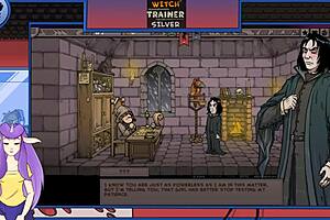 witch trainer silver part one in anime hentai series