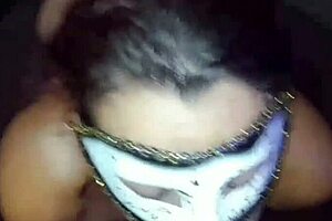 I fucked my wife hard with anal slap deep throat and cum in mouth on red