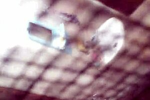 Bathroom spying captures hidden moments in the shower