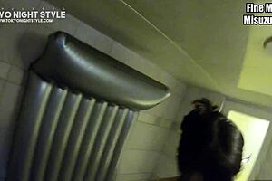 Most beautiful japanese bathing in tokyo shower