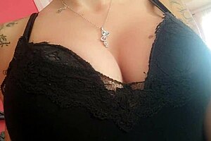 chantal channel shows off her wonderful big boobs in glamour style