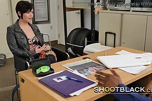 Porn Casting Turns Rough With Big Interracial Fuck On Sofa