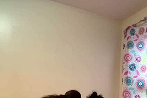 Watch That Latina Get Rough Group Action With Monster Cock