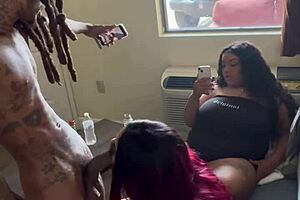 Latina POV Threesome with Clothes Ripped and Hardcore Action
