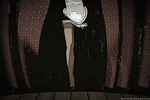 Four Men Gangbang Lara Latex in Intense Group Action