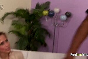 Blonde MILF Stops To Help In Car Reality Scene