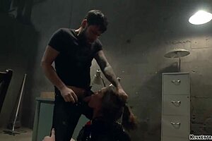 Hey, rebel ties up that sexy agent and fucks her rough! 😈🔗