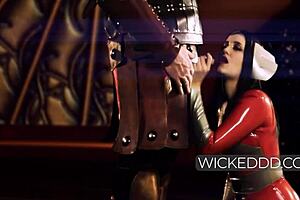 Heimdall intensely fucks Kimberly Kane's oral portal in Thor roleplay