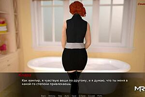 Dusklight Manor: Bathroom Encounter in the Anime Game