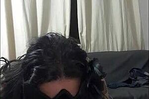 Thick Stepmom Sucks Her Stepson Dry, Making Him Almost Vomit