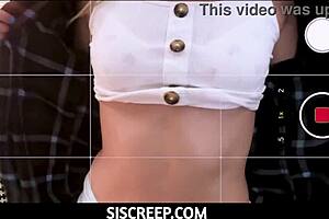 Stepbrother Gonna Try with a Little 18+ Help from Stepsister Mia Kay in POV