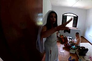 Why Did Brunette Natzinha Marry Mr Matusalem? Because of His Huge Cock!