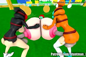 Power Up in Futanari Comic