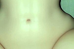 Sadie makes me cum three times in missionary creampie with toys!