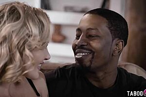 Camgirl Kenzie Anne ropes in friend Kenna James for wild interracial threesome fun.