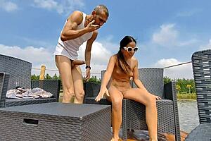 Couple Enjoys Public Sex In Magical Outdoor Setting Part 2