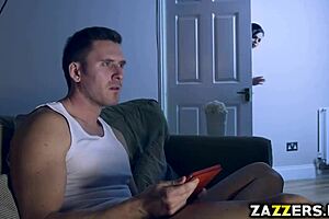 Marc's filthy cock fucks nekane sweets pussy on top