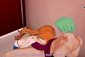 Koikatsu Nami And Zoro Have Uncensored Sex In One Piece Anime