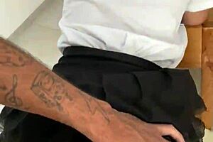 TEEN 18+ GETS HER ASS FUCKED HARD IN INTENSE ANAL