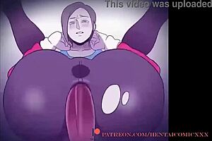 This animated Wii girl has her ass rammed by big black cock.