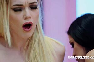 this anal threesome with eurobabes is hardcore